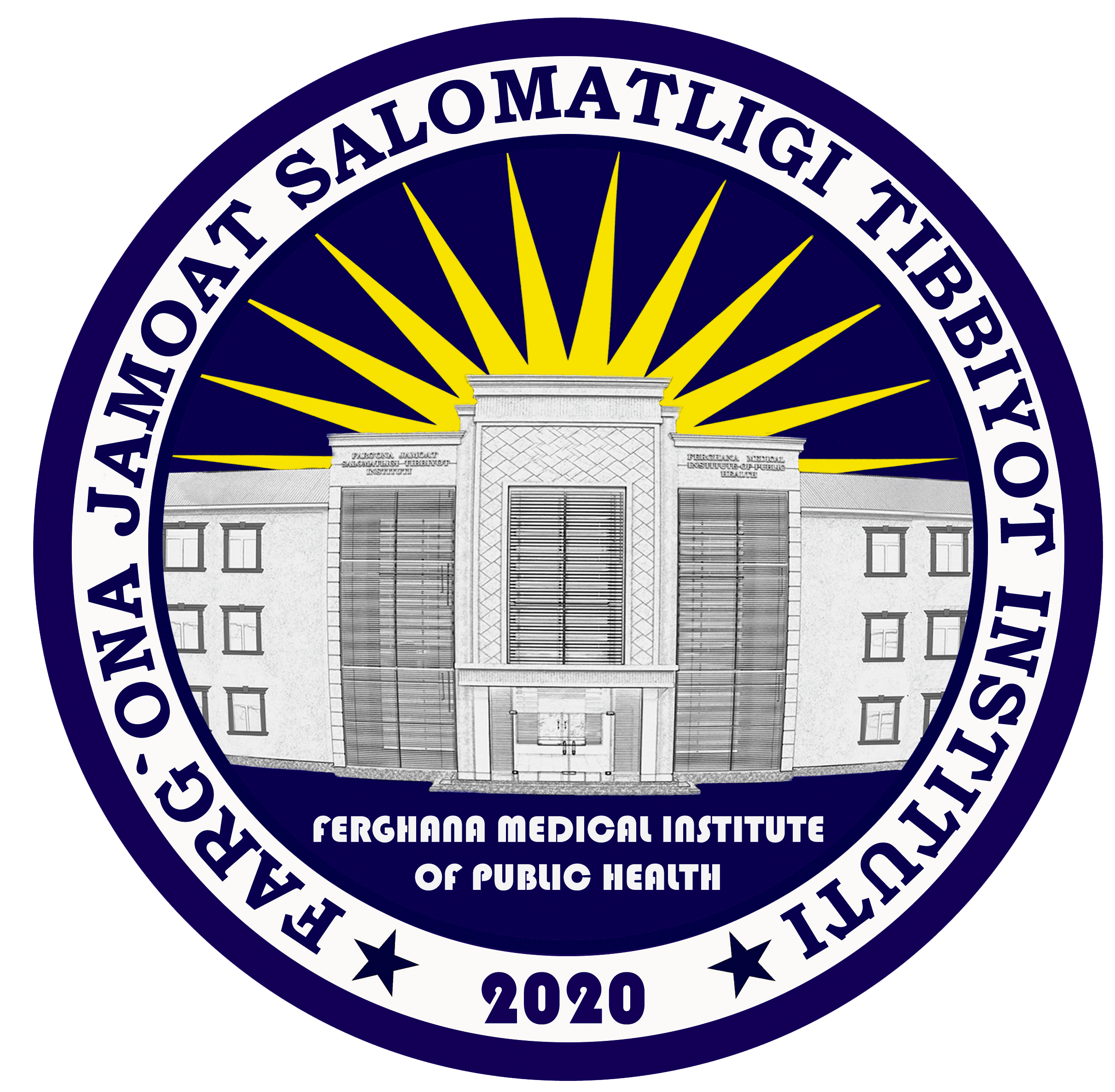 Farg'ona jamoat salomatligi tibbiyot instituti logotipi